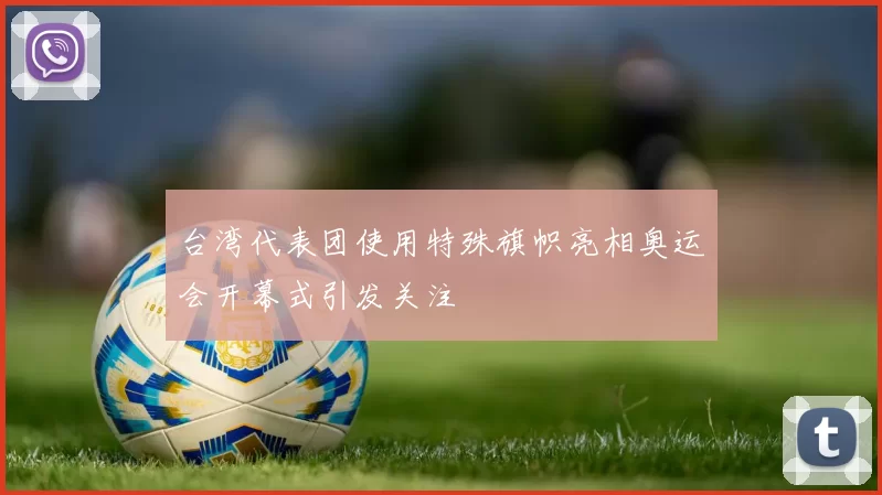 台湾代表团使用特殊旗帜亮相奥运会开幕式引发关注