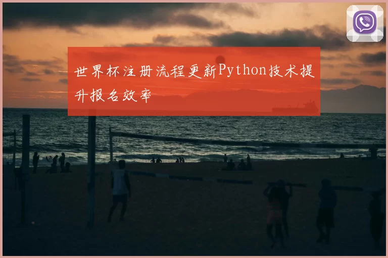 世界杯注册流程更新Python技术提升报名效率